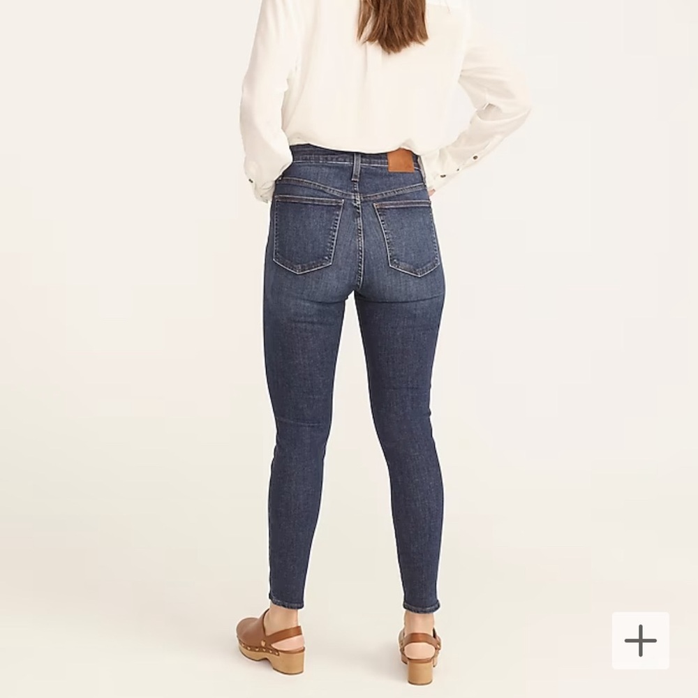 J.Crew NWT Curvy Toothpick Jean Size 33
